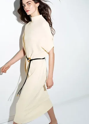 Платье zara с поясом 5