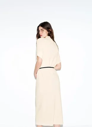 Платье zara с поясом 7