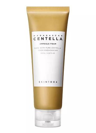 Пінка для вмивання з екстрактом центелли skin1004 madagascar centella ampoule foam 125 ml