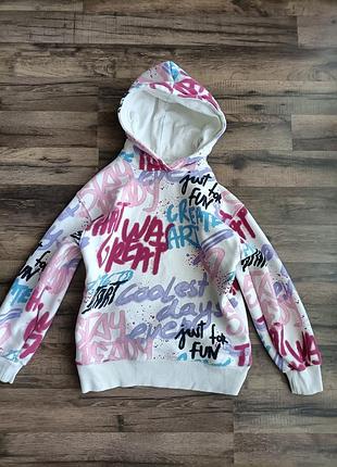 Худи для девочки 9-10 лет zara 7