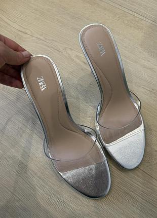 Стильні мюлі zara 3
