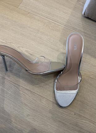 Стильні мюлі zara 5