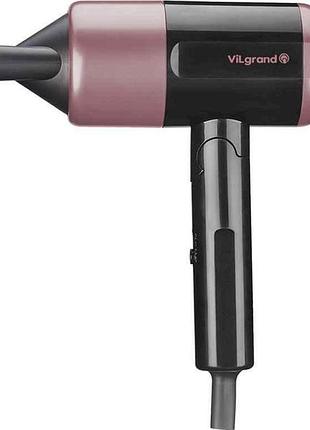 Фен 1800вт (3 темп. реж., іонізація, ручка складається) тм vilgrand