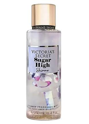 Парфумований спрей для тіла victorias secret sugar high shimmer 250 мл