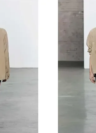 Новая куртка рубашка zara s-m 6