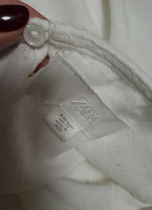 Блуза zara на 9-10 лет. 7