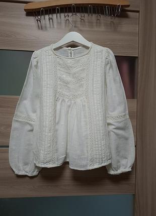 Блуза zara на 9-10 лет.