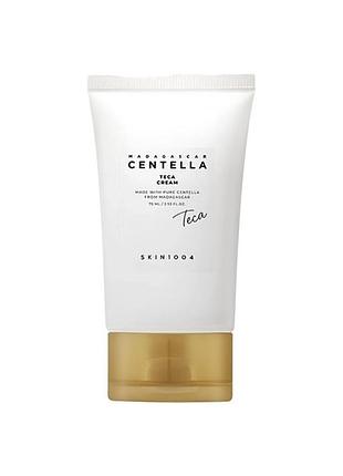 Відновлюючий крем для обличчя з центеллою азіатською skin 1004 madagascar centella teca cream 75ml