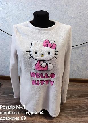 Тепла кофта для дому hello kitty 2