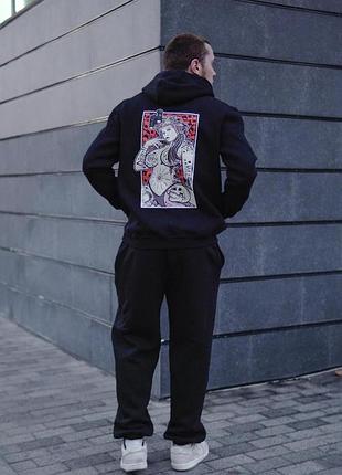 Костюм штани+худі з принтом "sg tatto girl"