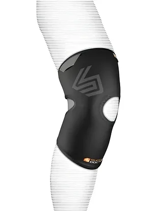 Компрессионный бандаж для колена sshock doctor knee compression sleeve with open patella (модель 865).