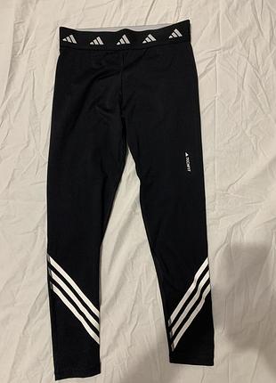 Жіночі спортивні легінси adidas techfit 3-stripes performance.