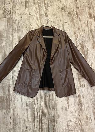 Піджак шоколадний 2