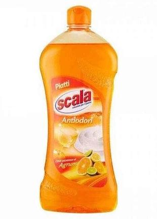 Засіб для миття посуду 750мл апельсин тм scala