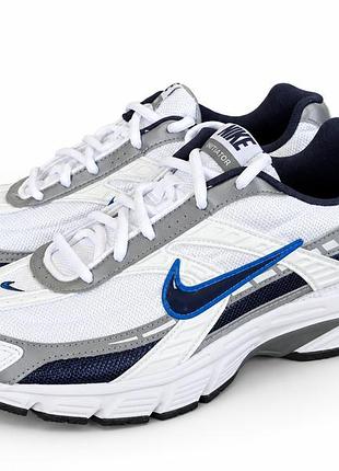 Кроссовки мужские nike initiator 394055-101 белые с серым 43 размер 27,5 см