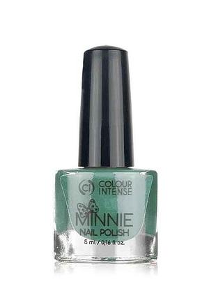 Лак д/нігтів minnie 183 enamel turquoise dark 5мл тм colour intense