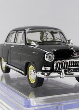 Конверсия газ-21и волга 1960 космонавт ю. гагарин, diamond. перекрас, лак, детализация 1:43 бокс.