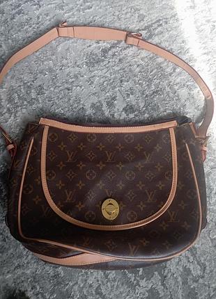 Містка сумка louis vuitton monogram tulum gm (в ідеалі! копія)