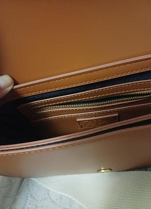 Крос-боді жіноча zara руда