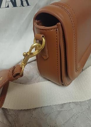 Крос-боді жіноча zara руда 2