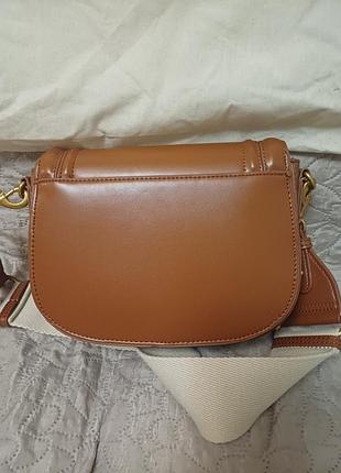 Крос-боді жіноча zara руда 4