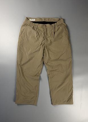 Нейлонові трекінгові штани orvis lined nylon pants / чоловічі штани бежеві w36