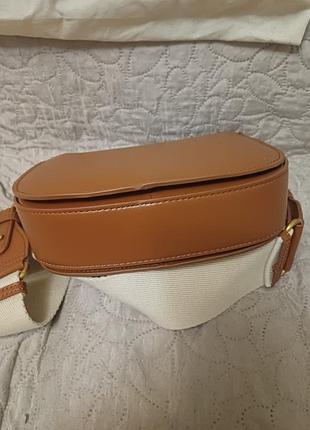 Крос-боді жіноча zara руда 5