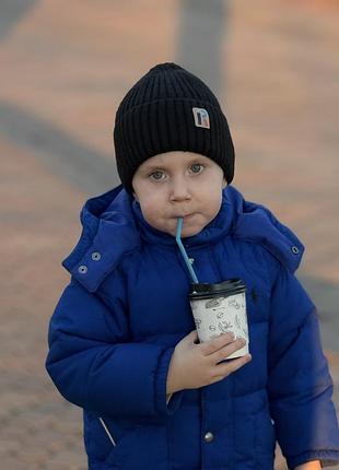 Пуховик дитячий polo ralph lauren синій