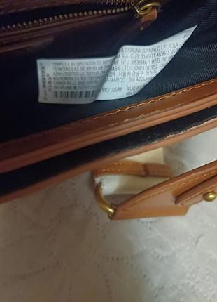 Крос-боді жіноча zara руда 8