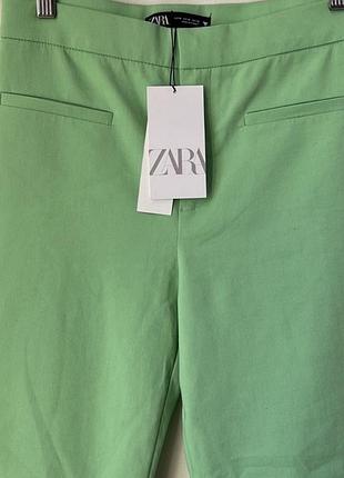 Брюки вкорочені zara р.m 8