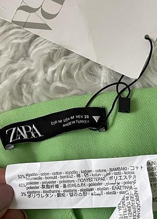 Брюки вкорочені zara р.m 10