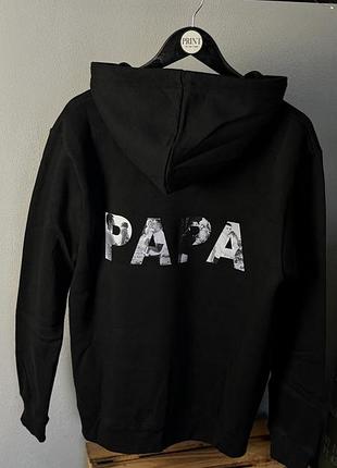 Худі «papá» з власними фото (персоналізований принт)