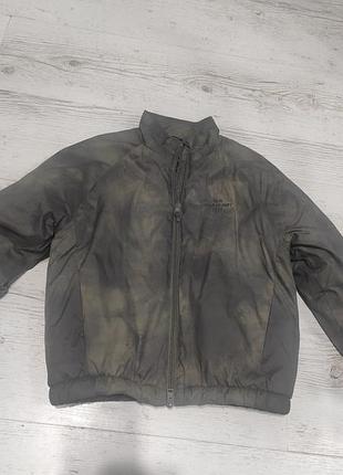 Куртка-бомбер для хлопчика zara, хакі, розмір 122