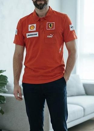 Чоловіче поло scuderia ferrari puma (f1)