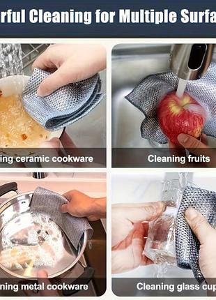 5 шт металлизированные двухслойные салфетки