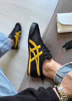 Asics onitsuka tiger black/yellow 4