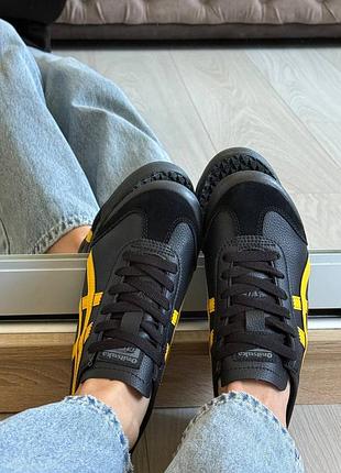 Asics onitsuka tiger black/yellow 2