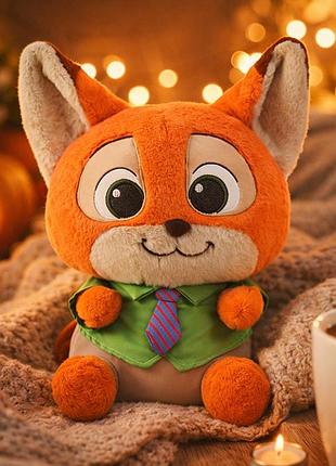 Мягкая игрушка ник «зверополис» (zootopia) — 30 см