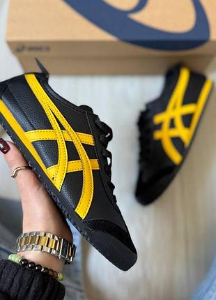 Asics onitsuka tiger black/yellow