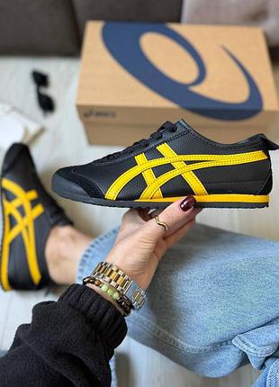 Asics onitsuka tiger black/yellow 5