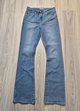 Джинси жіночі levi's bootcut сині 2