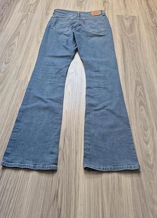 Джинси жіночі levi's bootcut сині 5