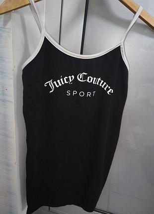 Коротка жіноча сукня juicy couture sport чорна, розмір m