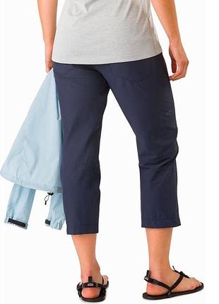 Arc'teryx creston capri 3/4 pants жіночі трекінгові капрі штани
