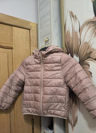 Куртка дитяча h&m вітрівка рожева 2