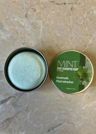 Шампунь твердий mint ментоловий