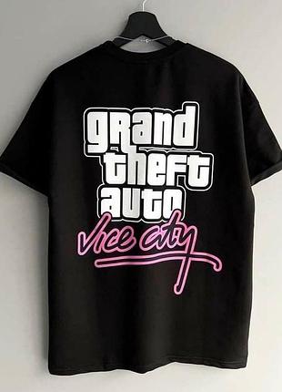 Футболка grand theft auto: vice city | футболка gta vice city з принтом