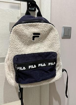 Рюкзак fila original базовий білий з синім