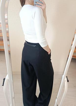 Белый лонгслив max mara 2