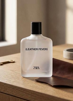 Парфумована вода для чоловіків zara leather fever eau de parfum